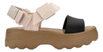 Melissa Sandalias Mujer Plataforma Kick Off Sandal | Beige 0