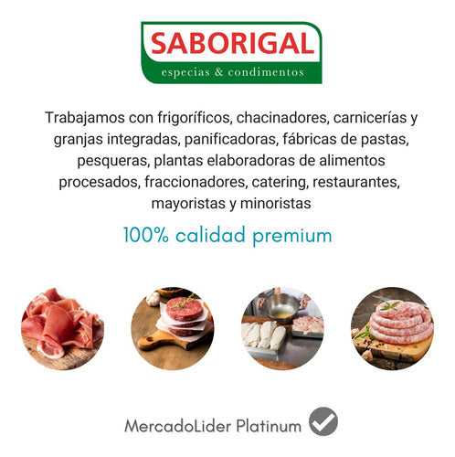 Saborigal Kit Int Hamburguesas A Las Brasas + Aglutinante + Papel 15x15 5