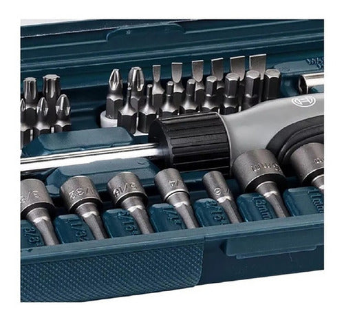 Bosch Set with 46 Pc Screwdriver Bits and Magnetic Adapter 2