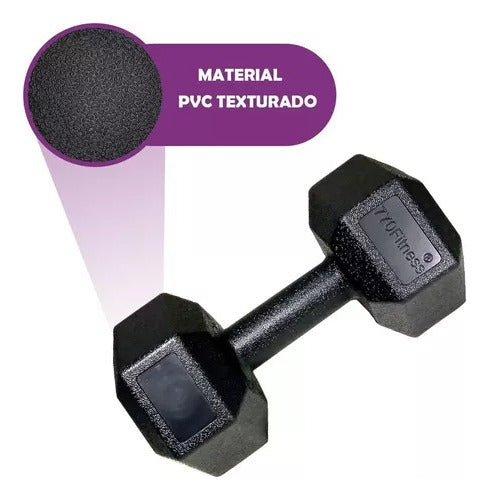 770 Store Hexagonal Dumbbell 3kg 3