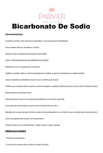 Bicarbonato De Sodio 5 Kilo 1