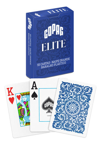 Copag Elite Poker Cards Plastic Deck Large Size 4