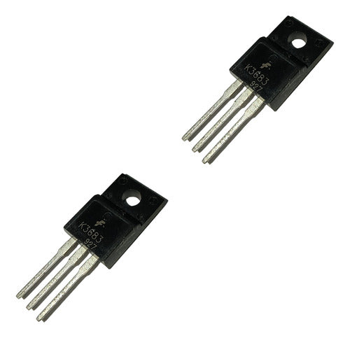 X2 K3683 2sk3683 2sk 3683 2sk-3683 Mosfet N 0