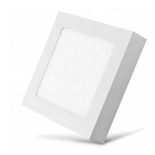 Chiaro Panel Plafon Led De Aplicar 12W Cuadrado Alto Brillo Mas Led 0