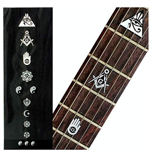 Inlaystickers Religion Symbols Fret Metal Markers Inlays 0