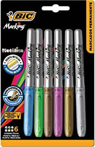 Caneta Permanente Bic Marcador Marki 0