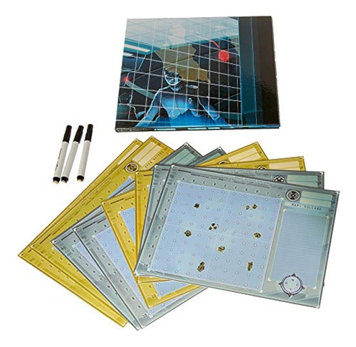 Sonar Submarine Combat Board Game 0