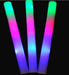 40 Bastão Espuma De Led + 100 Pulseiras Neon Glow 1