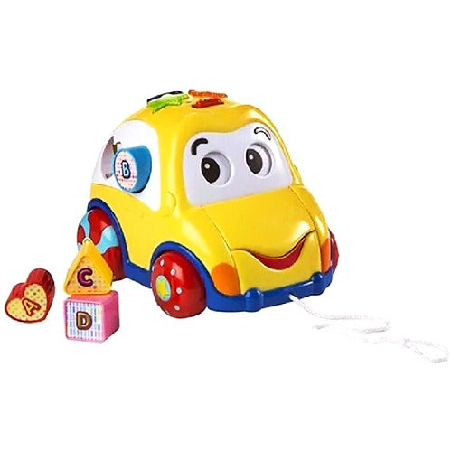 Winfun Large Interactive Car Toy for Babies - Musical Shape Sorter with Lights and Sounds 7