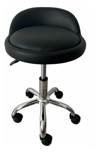 Soltar_arg Adjustable Rotating Stool on Wheels 0