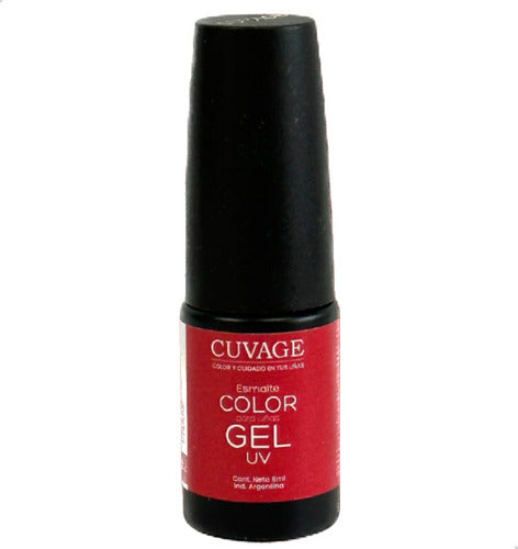 Cuvage Semi-Permanent Nail Polish Color Top Coat Base Gel UV/LED 6ml 54