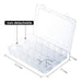 Ibune Plastic Organizer with Adjustable Dividers 3