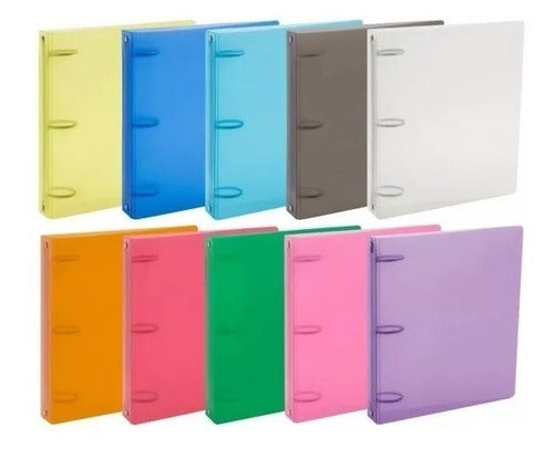 Rideo Folder N°3 3x40 Plastic - Pack of 1 - Adrogue 0