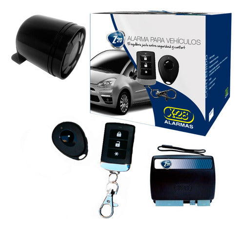 X-28 Z20RS Volumetric Car Alarm with Presence Detection 0