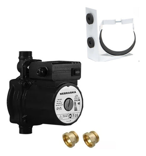 Pressurized Water Pump for Water Heater and Gas Water Heater 2 Bathrooms 0