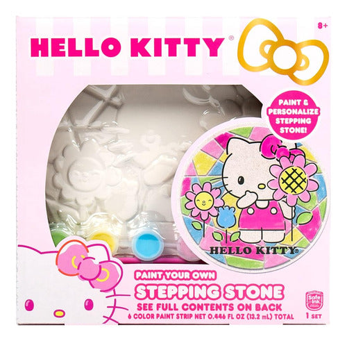 Sanrio Hello Kitty Pinta Tu Propio Trampolín, Incluye 7 Esca 0