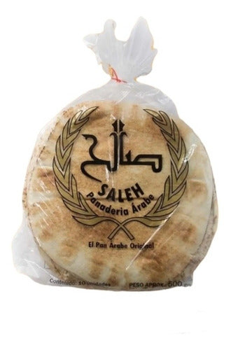 Saleh Original Arabic Bread 500g Pack of 3 Bags 1