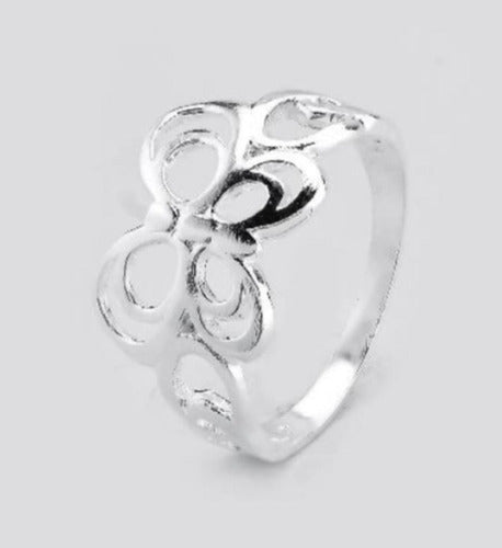 Inspira Joyas Anillo Mariposa En Plata 925 0