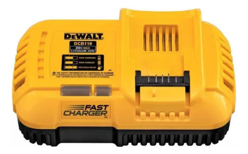 Cargador De Batería Dewalt 20v/60v Carga Rápida Dcb118 1