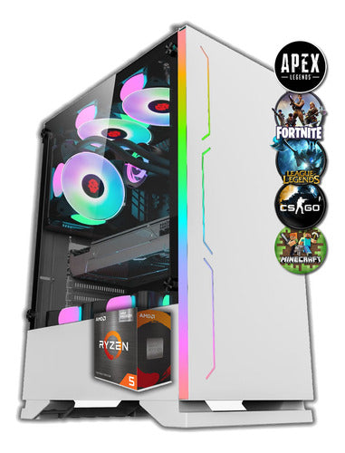 Pc Gamer Amd Ryzen 5 5600 32g 1tb Gtx 1660 Super 6g Juegos 5