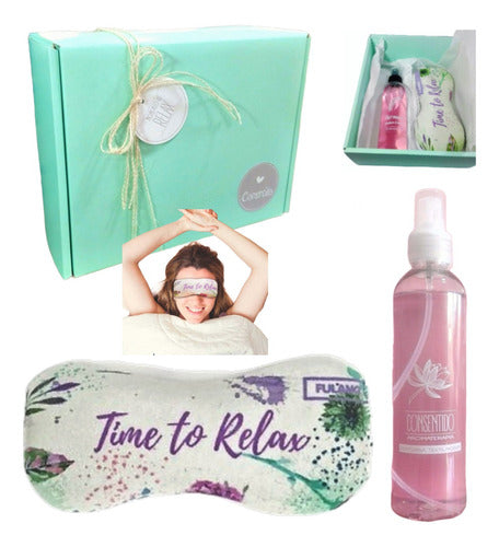 Zen Spa Relax Rose Aroma Gift Box Set N27 - Enjoy Every Moment - Kit Caja Regalo Zen Spa Relax Rosa Aroma Set N27 Disfrutalo