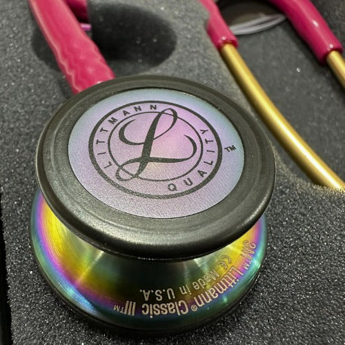 Estetoscópio Littmann Classic Iii Framboesa Rainbow 5806 -3m 2