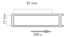 MR 20 Rolls DK 1203 17x87 Mm 300 Self-Adhesive Labels QL 4