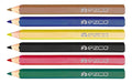 Ezco Mito Short Colored Pencils X 6 Colors 1