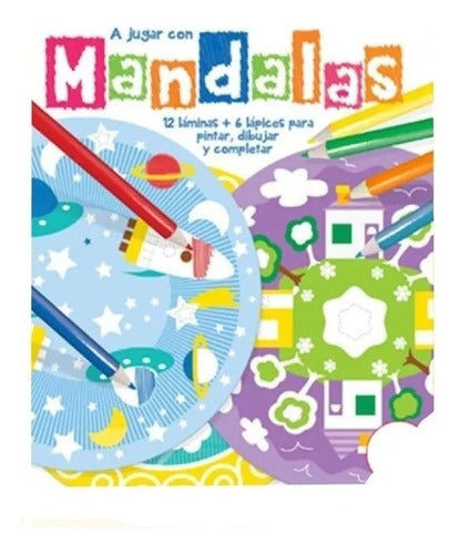 Antex Mandalas - Markers and Coloring Sheets 1