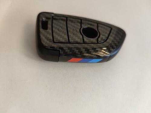 BMW Carbon-Style Plastic Key Cover for Keyless Entry 4