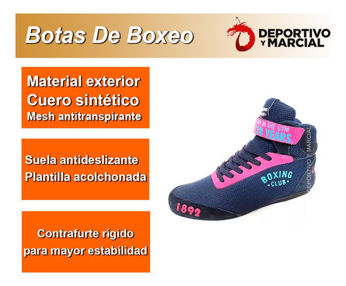 Boxing Club Professional Boxing Boots 2