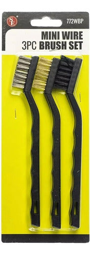 TOH Curved Wire Mini Brush Set - 3 Pieces 6