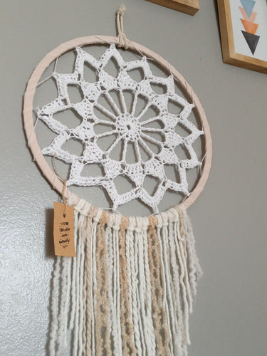 Handmade Boho Crochet Dreamcatcher 7