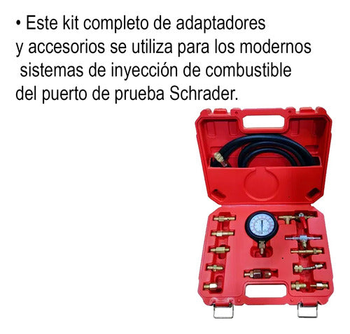 Kit Manometro Medidor De Presion Nafta Inyeccion Guiller 5