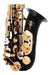 Saxofon Alto Negro Glory Con Funda Y Accesorios (xmp) (2j7k) 4