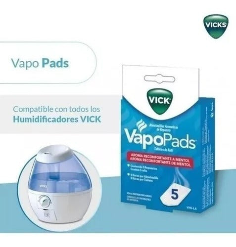 Vick Combo X6 VapoPads 5 Aroma Menthol Replacement Pads 4