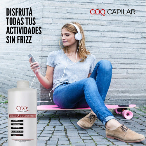 Coq Capilar X3: Alisado Extra Potencia + Keratina + Lifting Capilar 3lt 6