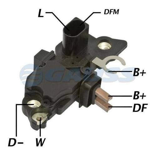 Regulador Voltaje Vw Gol Golf Bora Tipo Bosch 1