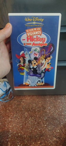 Película El Club De Los Villanos Mickey Y Sus Amigos Vhs 0