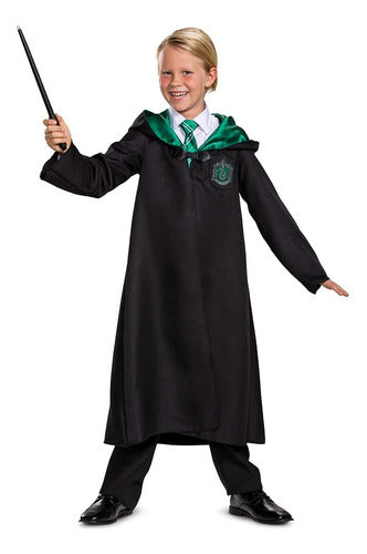 Disfraz Clásico Para Niños Harry Potter Slytherin (4-6) 5