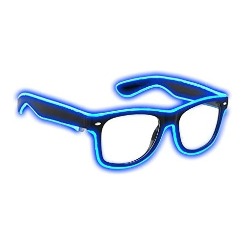 Generic Lentes Led Neon Fiestas Electronica Rave Bodas Azul L24 0