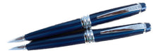 Luxury Cross Bailey Blue Lacquer Pen and Pencil Set 0