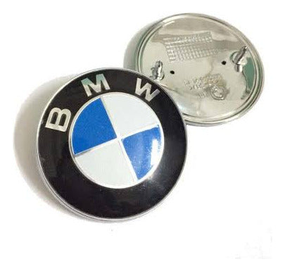 BMW Kit of 6 Emblems for Wheel Center, Hood and Trunk 1