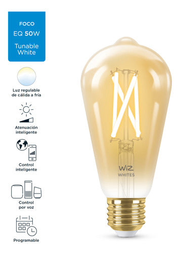 Philips Wiz Smart LED Lamp 6.9W E27 Amber 3