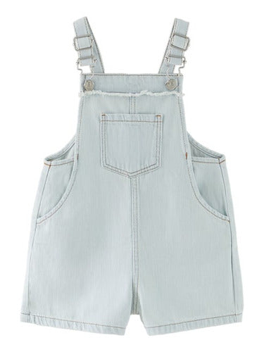 Zara Kids Short Jean Overalls for Girls Age 4-5 Years 0