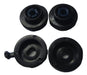 Universal Auto Radio Knobs 1970/80 Set of 4 0