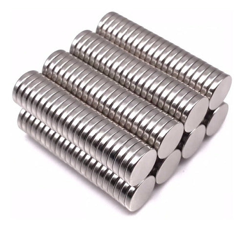 50pcs. Imã De Neodímio 10x2 Redondo Pastilha 10mm X 2mm N35 3