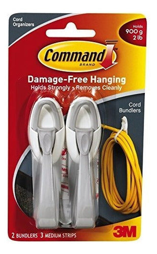 3m 17304 Command Cord Bundlers 4 Pack 8 Bundlers 0