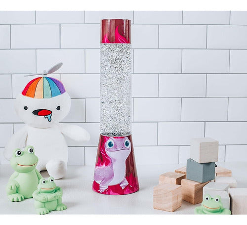 Disney Frozen 2 Bruni Salamander Glitter Motion Lamp | Luz L 2