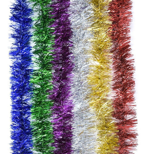 Decor Navi Guirnalda Navidad Colores Surtidos 4.5cm X 2m - 5 Tiras #105 0